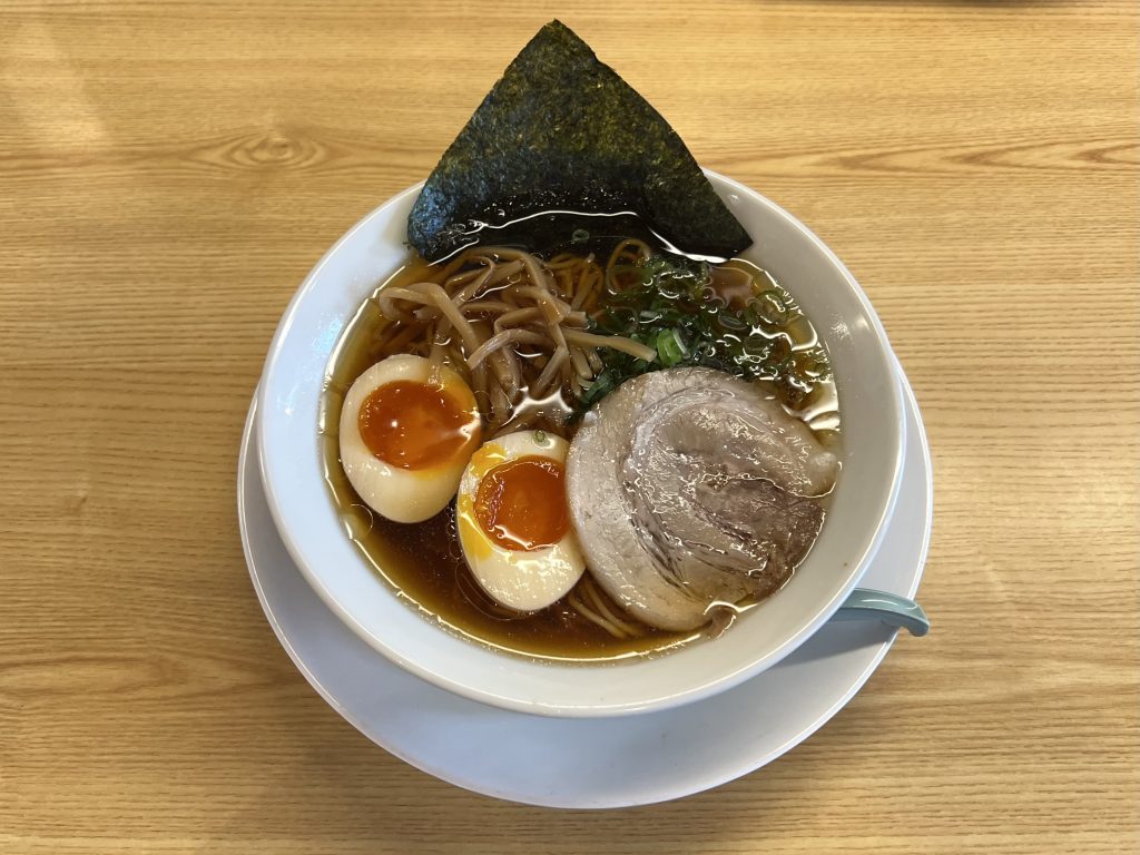 横浜家系ラーメン 住吉家 味玉中華そば醤油