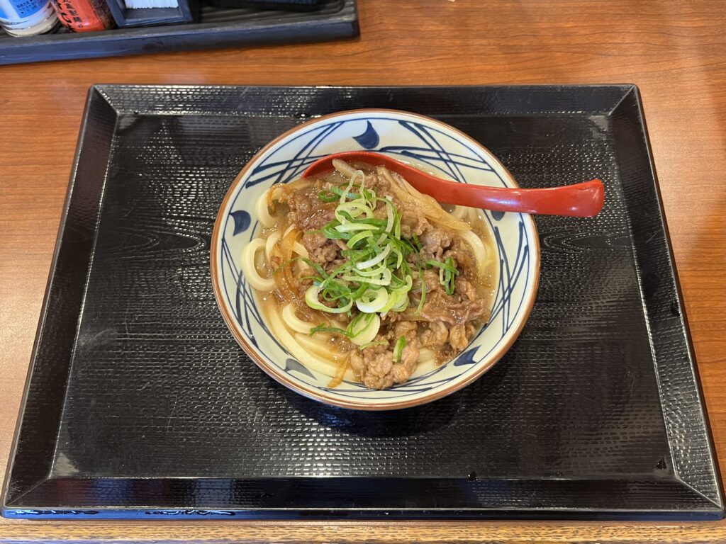 丸亀製麺 安城桜井 肉うどん